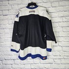 Vtg Tampa Bay Lightning Jersey Ccm Black Hockey Nhl 90s Adult Sz L Retro Logo