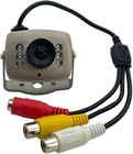 Cctv 1 3 Ccd 1000tvl 6mm Indoor outdoor 6pcs Ir Leds Mini Video Camera Day ni   