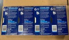 New 4 Individually Sealed Blank Maxell Vhs Video  Tapes Standard Grade T-120 6hr