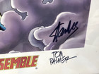Stan Lee Signed Avengers Assemble Marvel Comics Heroes Lithograph Palmer Epting