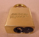  6 Pack Matching Key  American Lock Company Us Military Brass Padlock Set