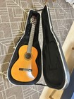 Yamaha Cg-100a 1980 Classical Guitar Spruce Top Bubbinga Sides Rosewood Fretboa