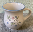 International China Japan Coffee Cup Mug Chantilly Fleur De Lune Pastel Vintage