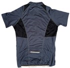 Bergrisar Men   s Dark Grey Short Sleeve Cycling Jersey   Size Medium