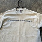 Vintage Stratford Festival Shirt Mens Size L Large Tan Logo Spellout Shakespeare