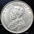 1912 Canada Newfoundland 20 Cents Silver Asw 0 1402 Km 15 Cat  175 - Au 