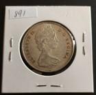 Canada 1965 50 Cents Qeii Silver Nice High Grade Silver Half Dollar Coin   891 