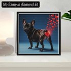 Skryuie 5d Diamond Painting Kits Dog - Diy Art For Black Dog 