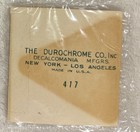 Walt Disney Productions Vintage Decal Label Sticker -  rare  1950s 1960s