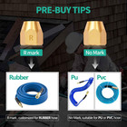 2pcs Premium Solid Brass Pneumatics Reusable Rubber Hose-end Repair Fitting  3 8