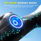 8 5  Off Road Hoverboard For Kids Self Balancing Scooter Bluetooth  led Lights