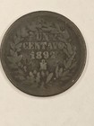 1892 Mexico 1 Centavo Km  391 6 Copper