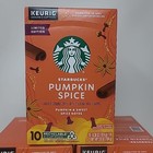 2 Starbucks Coffee Pumpkin Spice K-cup Sweet Spice Limited Edition Boxes 10ct Ea