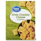  2 Pack  Great Value 12 4 Oz White Cheddar Cheese Crackers   