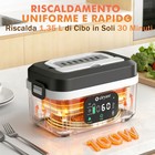 Heated Lunch Box  18000mah Cordless Electric Lunch Box Rechargeable For Work