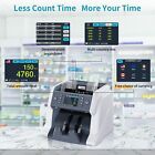 Ribao Bc-40 Mixed Denomination Money Counter Machine Value Counting Bill Counter