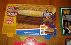 Vintage Mixed Lot Of 4 In-store Advertising Display Signs Grain Cheese Chocolate