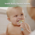 Haakaa 360   Baby Toothbrush With Suction Base - Gentle Cleaning For Toddler s Se