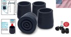 Steel-reinforced Rubber Tips For Walkers   Bath Benches - Pack Of 4