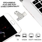 512gb 1tb 2tb Type C Usb 3 0 Flash Drive 2 In 1 Memory Stick Thumb Drive U Disk