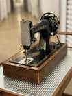 Antique Singer 99 Original Hand Crank Sewing Machine 1930