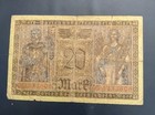 Germany  1918 20 Mark Banknote Paper Money  Bill Note