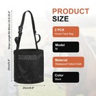 Horse Feed Bag   black  M 2 Pcs   Intended For Horse Feeding Grain