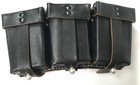 Wwii German Army Infantry K98 98k Rifle Ammo Pouches  Pair-black  Riveted