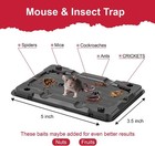 Mouse   Insect Traps 12 Pack Heavier Sticky Traps With Non-toxic Glue For Mice