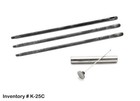 Original Springfield Model 1896 97 98 99 To 03 Us Krag Cleaning Rod Set   Oiler