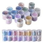 Unime Body Glitter 16 Colors Chunky Glitter For Body Face Hair Make Up