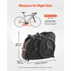 Uimoso Hard Shell Bike Travel Case For 700c Road Bikes And Bicycles