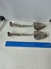 Vintage Ekco Hammered Aluminum Metal Adjustable Shoe Tree Shaper Stretcher Pair