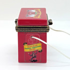 Barnum Animal Crackers Porcelain Hinged Trinket Box Midwest Cannon Falls Cookie
