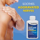 Maximum Otc Strength Lidocaine Cream   Numbs Away Pain   Long-lasting Relief   N