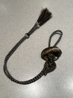 Vintage 1990s Prix De West Hollis Williford Signed Bronze Bolo Nawa    sundowner   