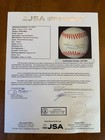 Willie Mays Signed Autographed National League Baseball Ball Jsa Loa