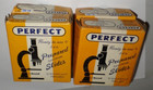 Vintage Lot Of 23 Perfect Microscope Glass Slides  4 Boxes   Never Used