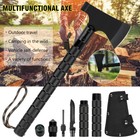 18  Tactical Survival Axe Tomahawk Throwing Hatchet Stainless Steel Camping Hunt