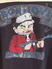 Trunk Ltd  Bon Jovi The Brotherhood On Tour 1989 Concert Men s T-shirt Size L