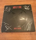 Motley Crue Authentic Rare Hand Signed Autographed Lp Record