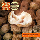 Break Your Own Geodes - Hollow White Moroccan 1  - 2 5  Large  Medium  Small Geo