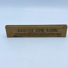 Paton s Yarn Cutting Tool For Making Latch Hooking Rugs Antique Wood England