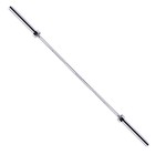 Flexwave 6ft Olympic Barbell 2 In Diameter Alloy Steel Silver Weightlifting