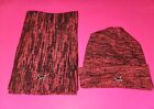 Pink By Victoria Secret Duo Infinity Scarf   Beanie Skull Cap One Size Nwot