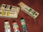 Lot Of  6  Tubes Of Speedball Block Printing Ink  vintage  Soft  loose Caps