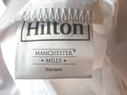 6 Pack Hilton Pillow Cases  Manchester Mills  Standard Size  White