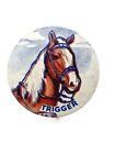 Vintage 1953 Post Grape-nuts Roy Rogers  Horse  trigger  Pin Mint Pinback Button