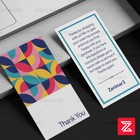 500 Thank You For Your Purchase Business Cards Pro Design 16pt Uv Gloss Or Matte
