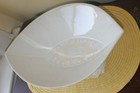 Modern Style Leaf Design Large Decorative Bowl Made In France
